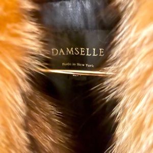Original!!! Damselle leather, with mink trim extremely rare and warm!!